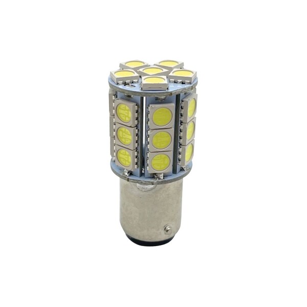 Superior Electric Boat and RV LED Light Bulb - 27LED 12V 300 Lumens 5W White 1157-27W-D - main